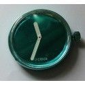 Esfera intercambiable para Reloj O Clock. Espejo. Turquesa.O BAG