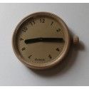 Esfera intercambiable para Reloj O Clock. Tono sobre Tono. Numeros .Beige