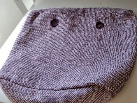 Canvas para O bag mini Berenjena