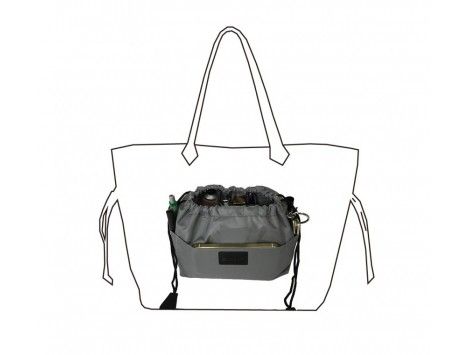 Organizador de Bolso Smati Gris Multifunción