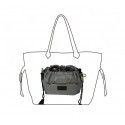 Organizador de Bolso Smati Gris Multifunción